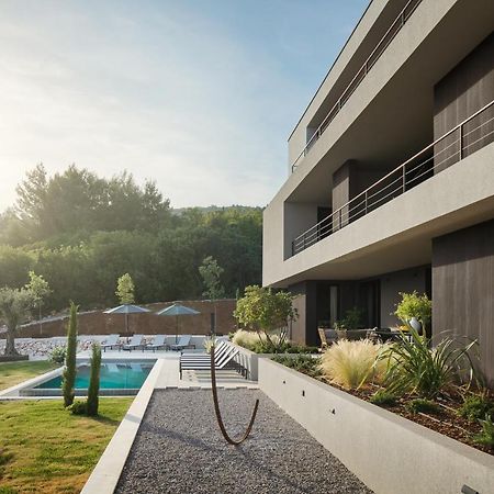Oltremare Apartments With Pool Рабац Екстериор снимка