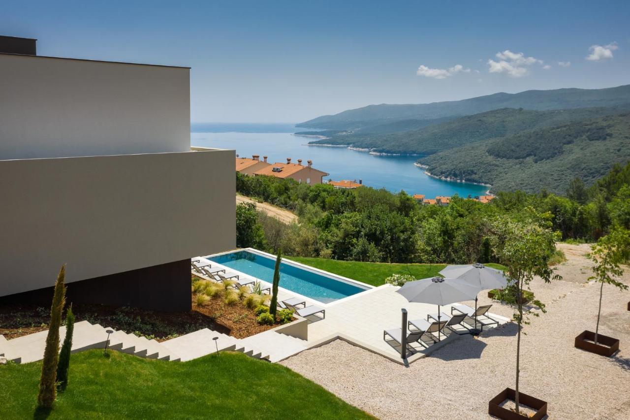 Oltremare Apartments With Pool Рабац Екстериор снимка